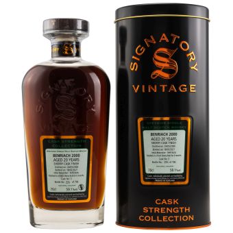Benriach 2000 / 2021 Signatory Vintage 20 Jahre Benriach 2000 / 2021 Signatory Vintage 20 Jahre