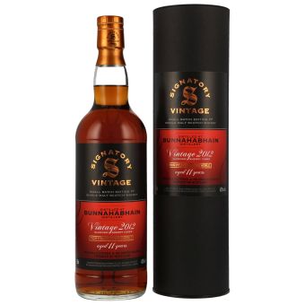 Bunnahabhain 11 Jahre 2012 / 2023 Signatory Vintage Small Batch Edition 7 Bunnahabhain 11 Jahre 2012 / 2023 Signatory Vintage Small Batch Edition 7