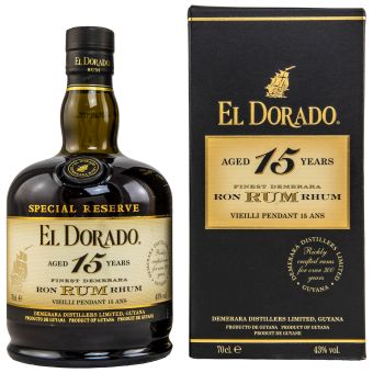 El Dorado 15 Jahre Rum El Dorado 15 Jahre Rum