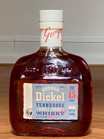 George Dickel 15 Single Barrel Tennessee Whiskey George Dickel 15 Single Barrel Tennessee Whiskey