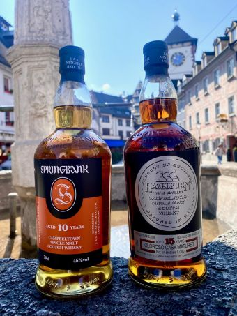 Hazelburn 15 Jahre 2008 / 2023 Oloroso Sherry Cask im Set