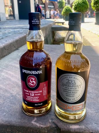 Springbank 12 Jahre Cask Strength Release 2023 und Hazelburn 10 Springbank 12 Jahre Cask Strength Release 2023 und Hazelburn 10